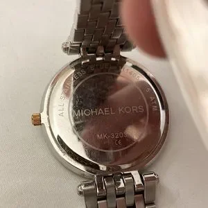 Michael Kors Darci MK 3203 Stainless Steel Analog Dial Quartz Watch W/Bling Flaw s-l400.jpg main image 2